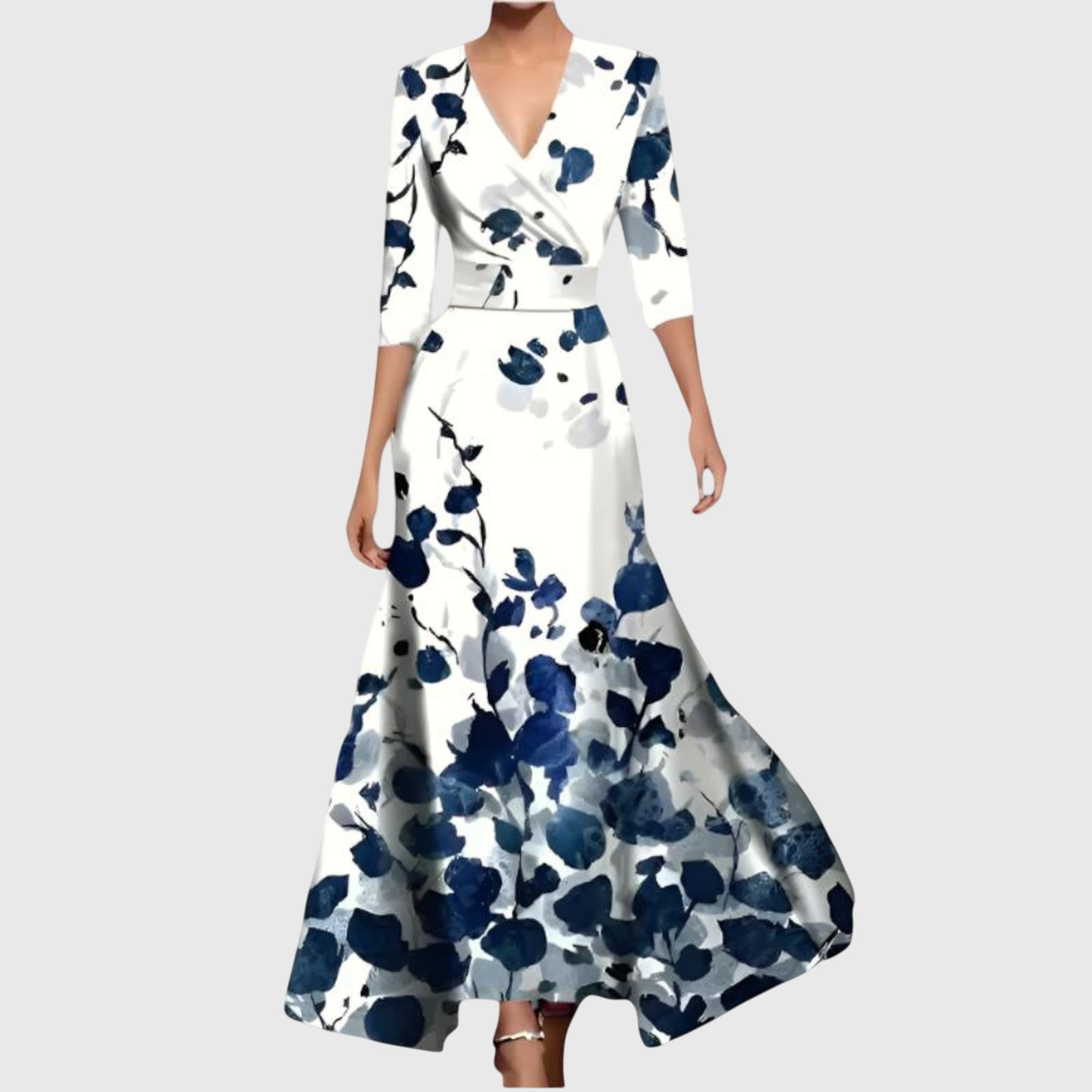 Isabella™ | Chic Silk Evening Dress
