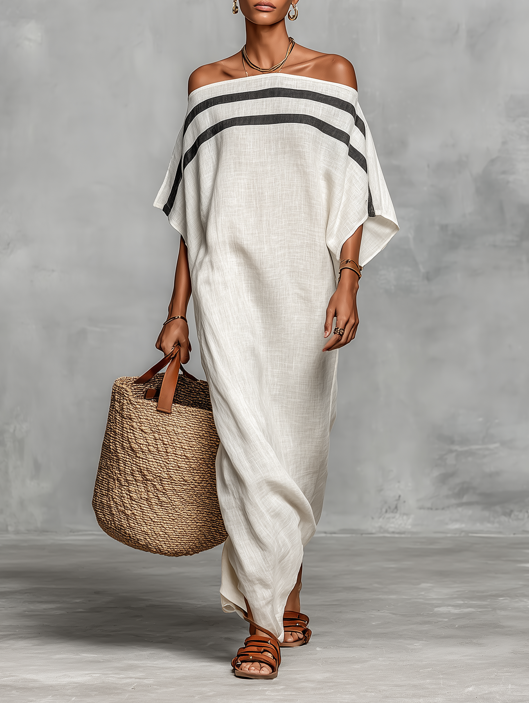 Lila™ | Timeless Linen Maxi Dress for Effortless Style