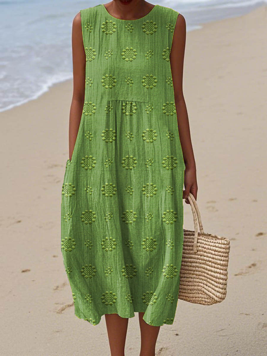 Beatrice™ | Chic Sleeveless Dress with Pockets