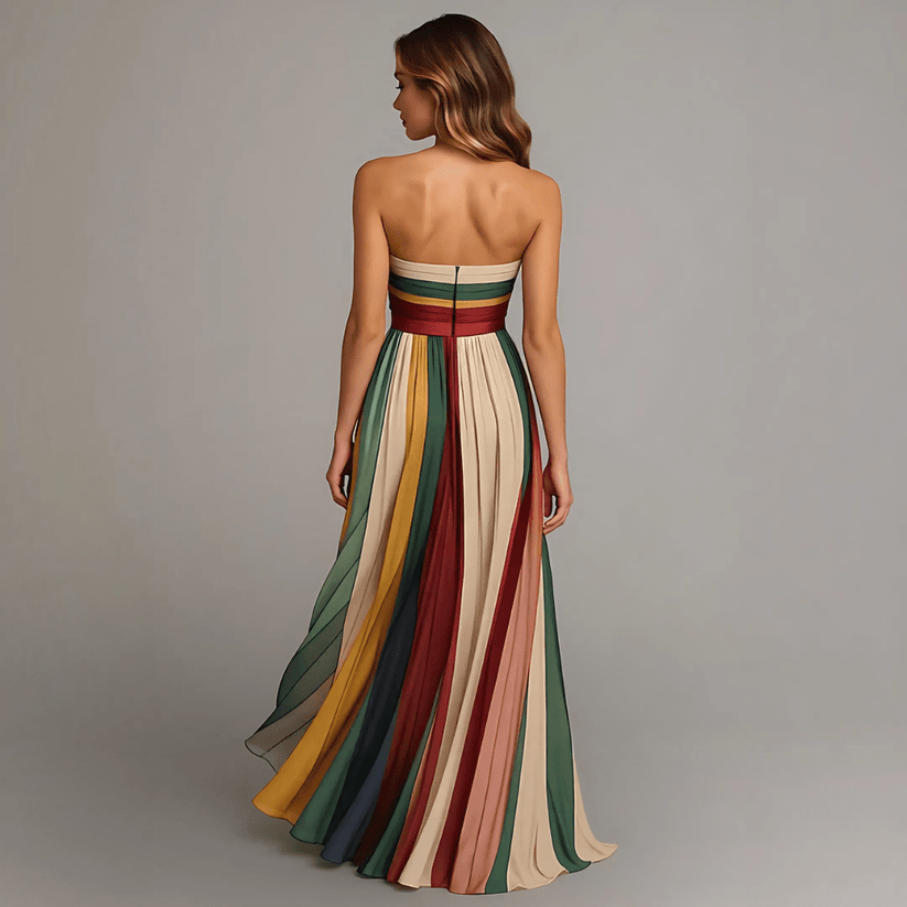 Mira - Vibrant Sleeveless Maxi Dress