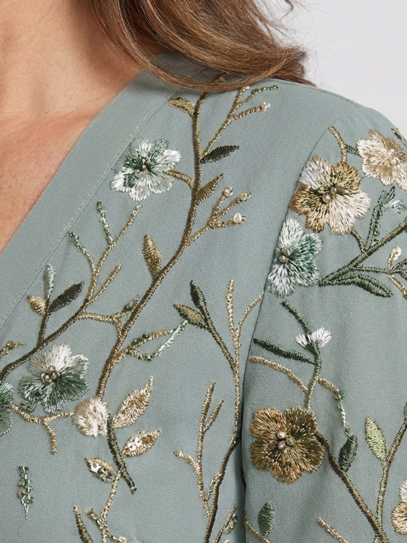Evadne™ | Chic Floral Maxi Dress for Effortless Elegance
