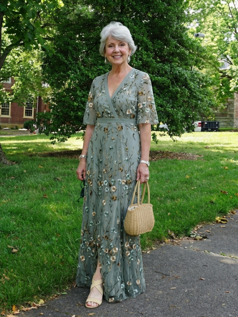 Evadne™ | Chic Floral Maxi Dress for Effortless Elegance