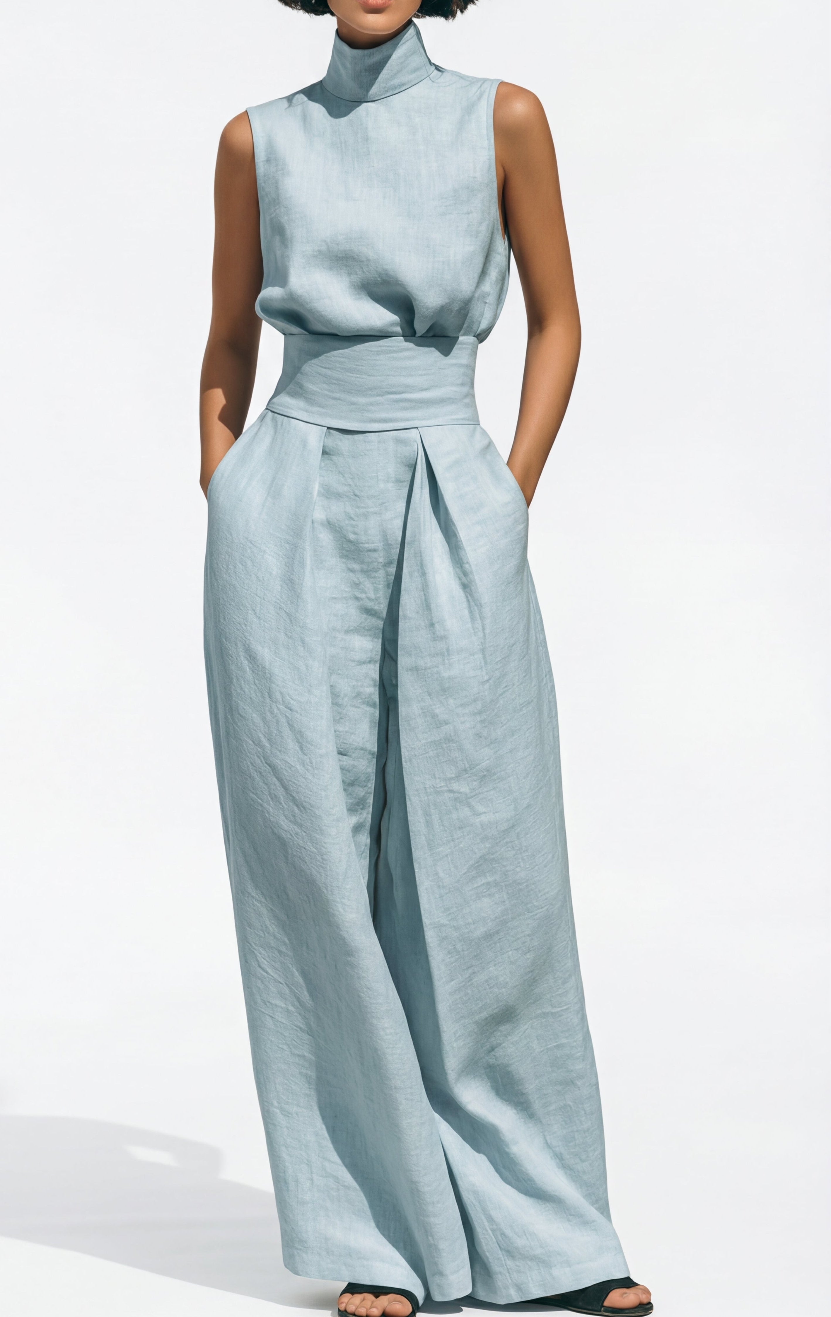 Isabella™ | Chic Linen Ensemble for Serenity