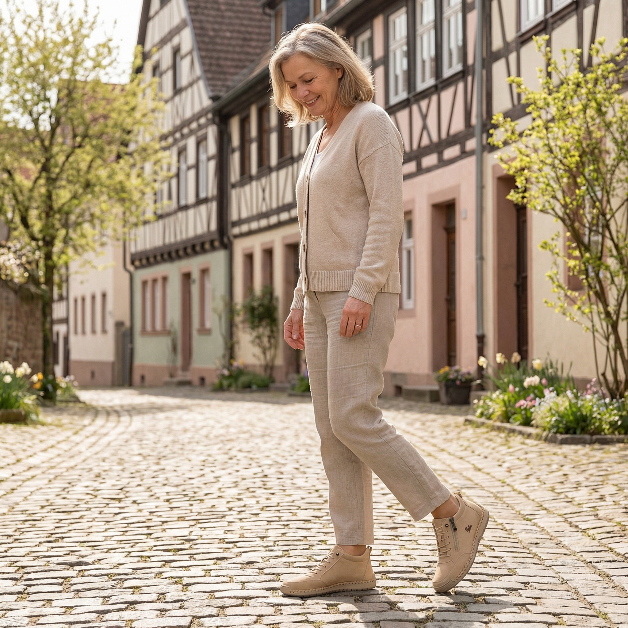 Flora™ | Chic Orthopaedic Shoes with Zip