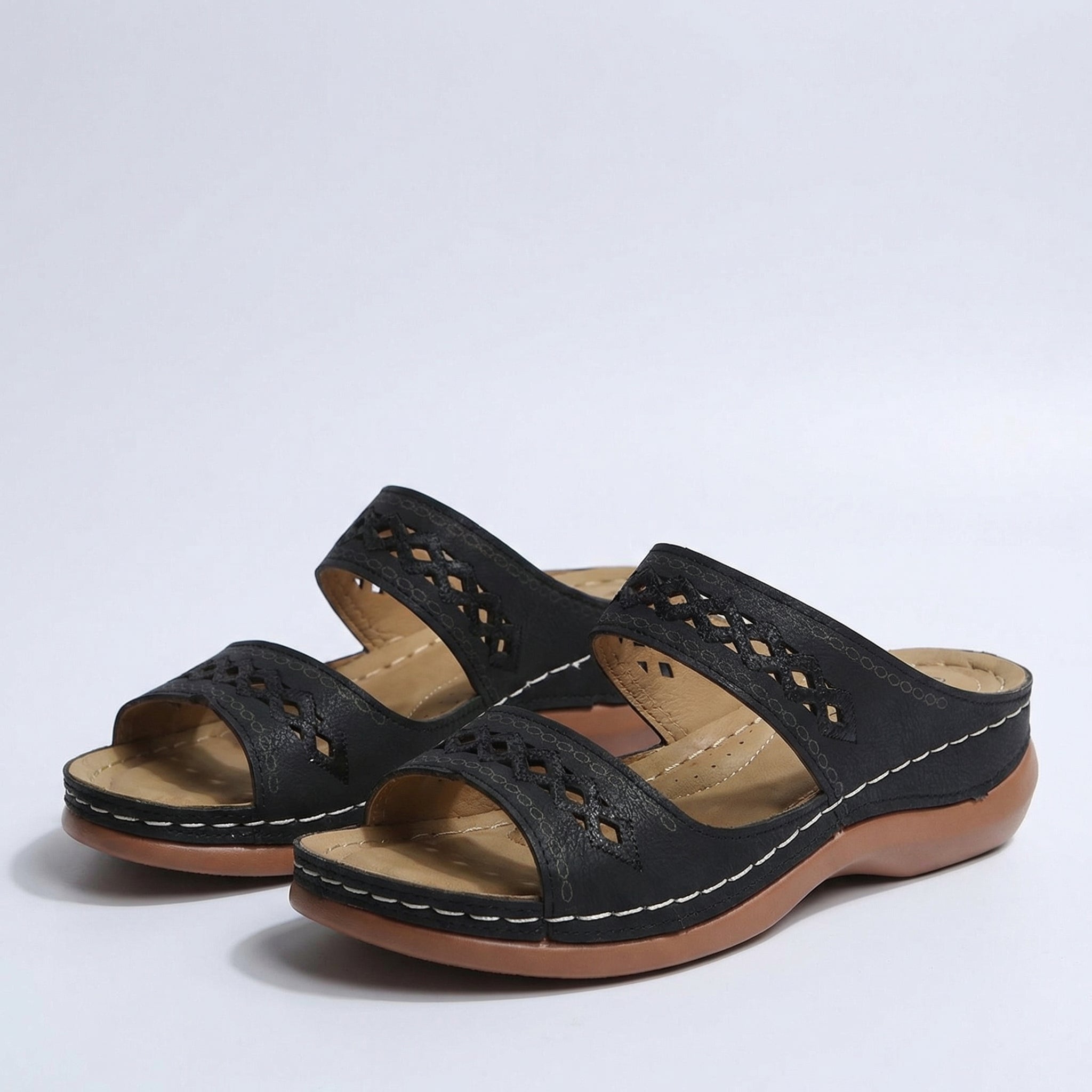 Mia™ | Cushioned Orthopaedic Sandals for All-Day Elegance