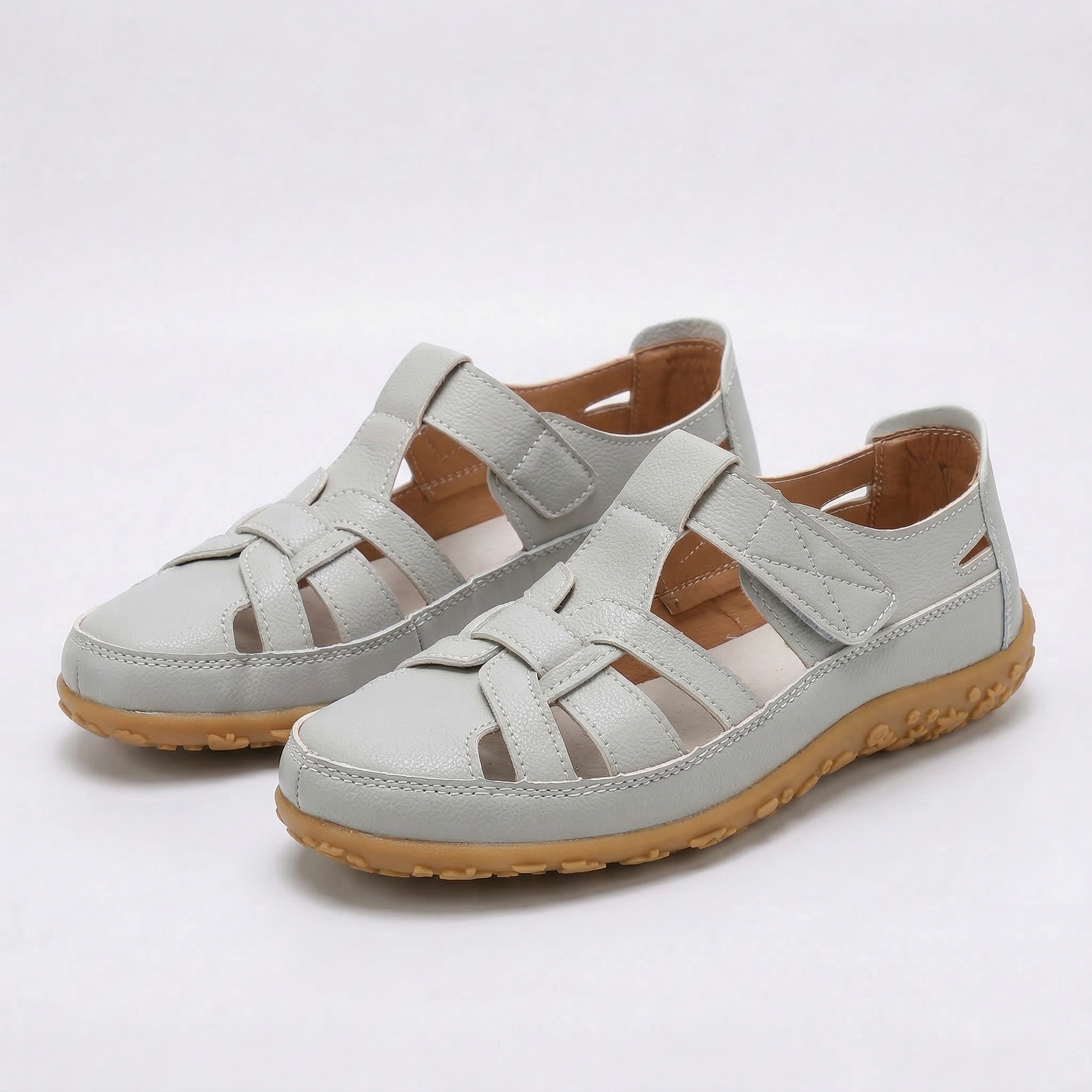 Lea™ | Chic Leather Sandals for Everyday Elegance
