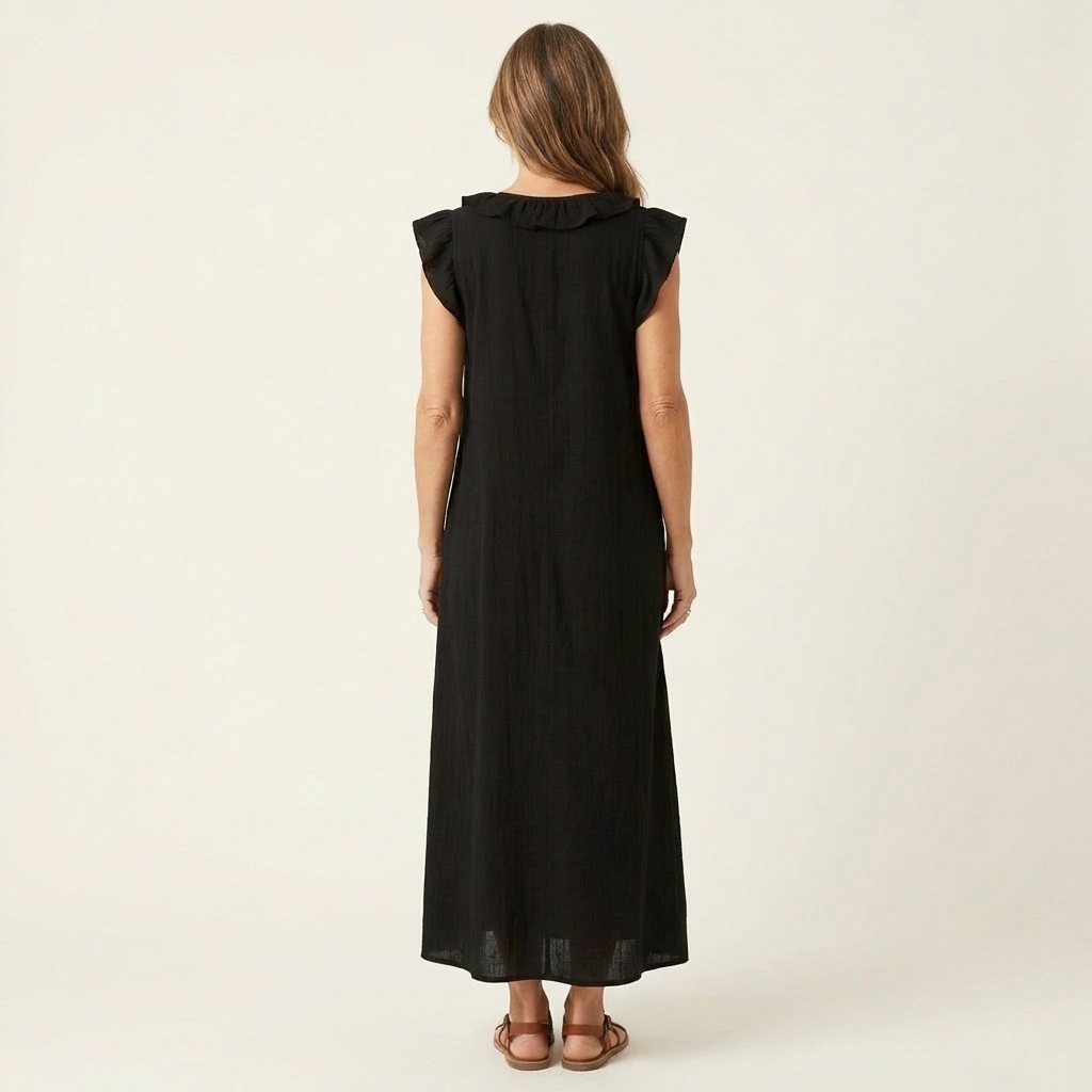 Josette - Linen Maxi Dress