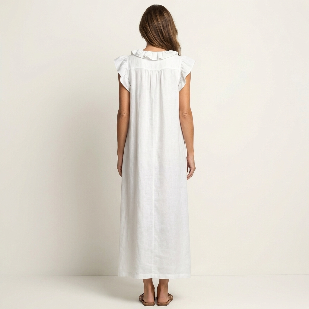 Josette - Linen Maxi Dress