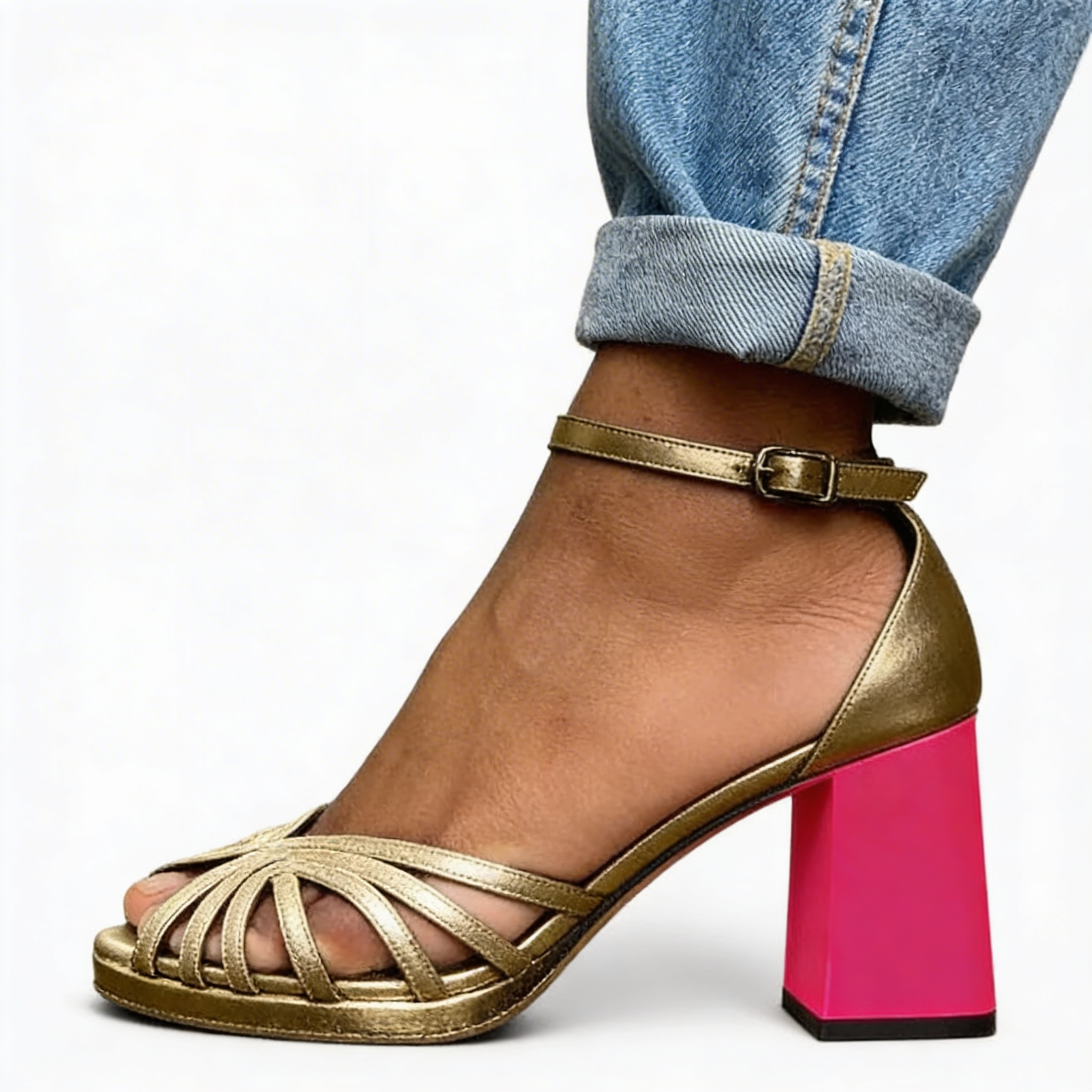Weronika™ | Chic Leather Heels for Confidence