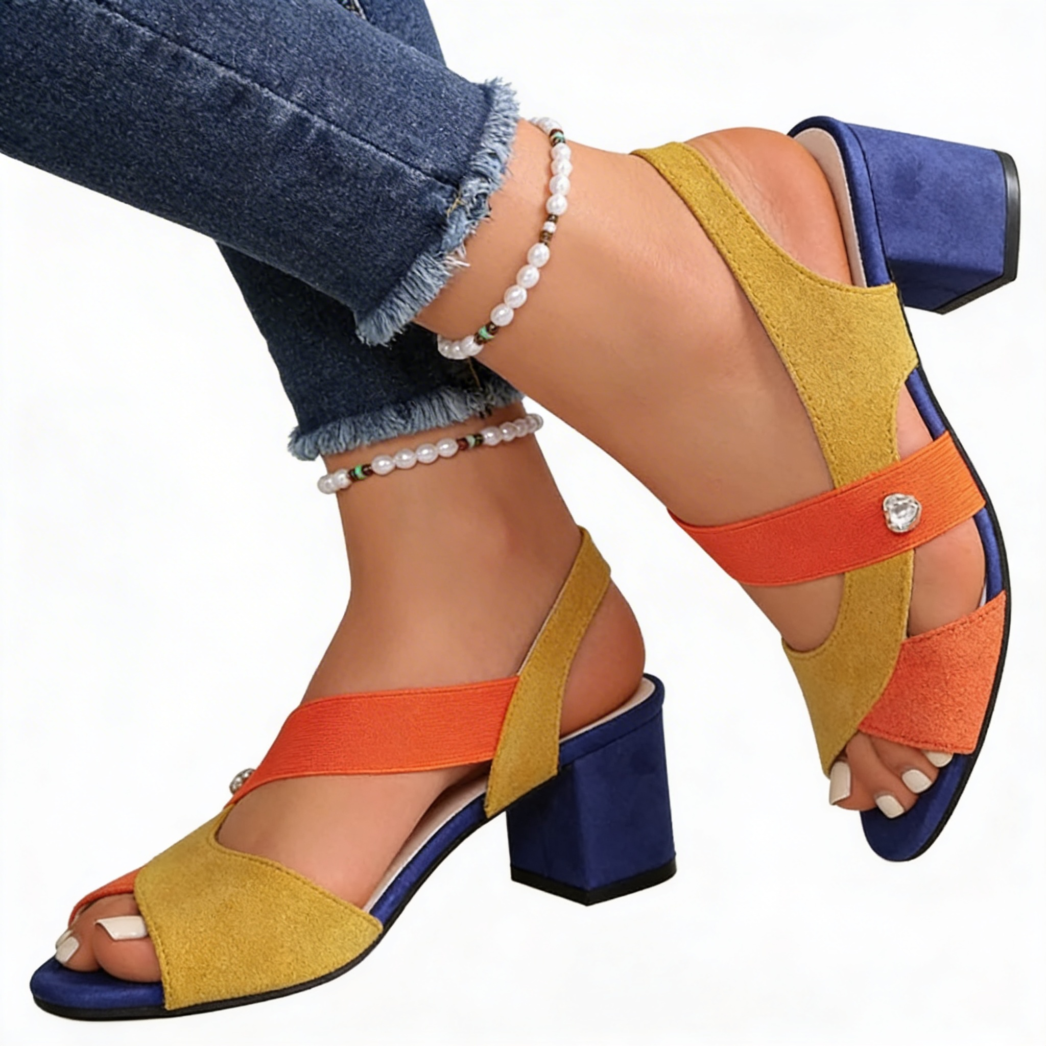 Lucia™ | Chic Leather Heels for Allure