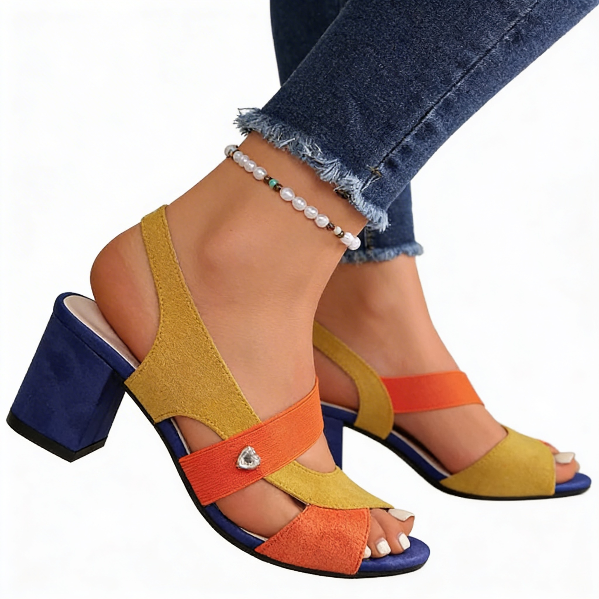 Lucia™ | Chic Leather Heels for Allure