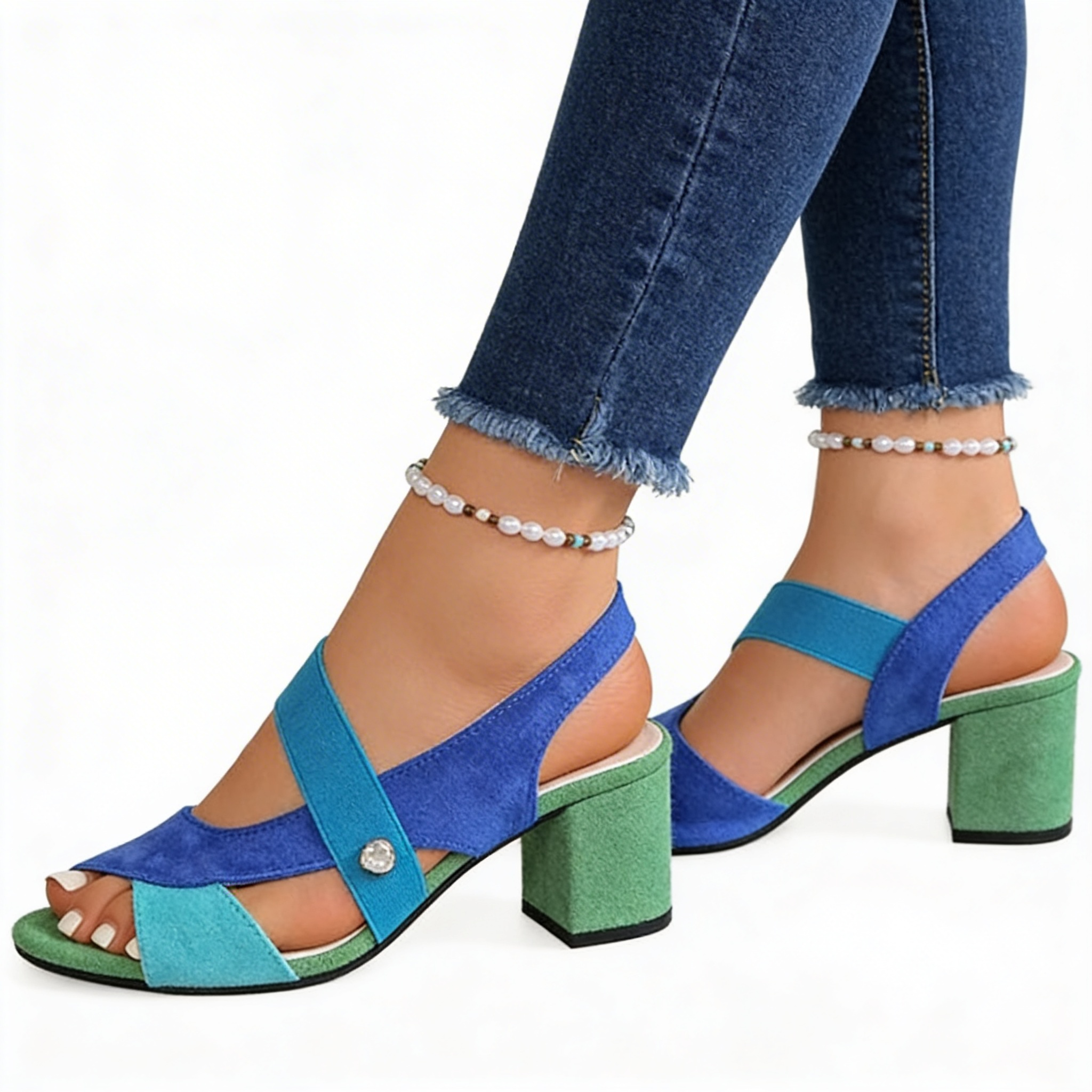 Lucia™ | Chic Leather Heels for Allure