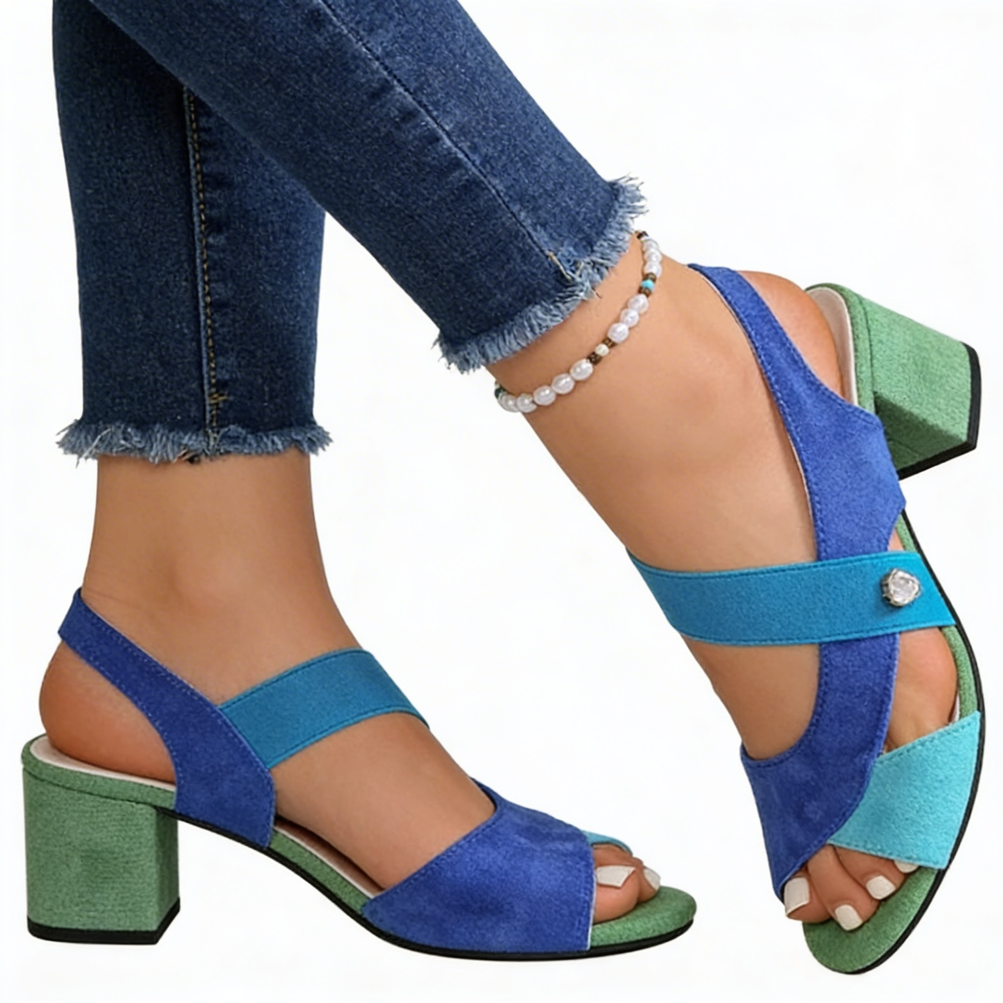 Lucia™ | Chic Leather Heels for Allure