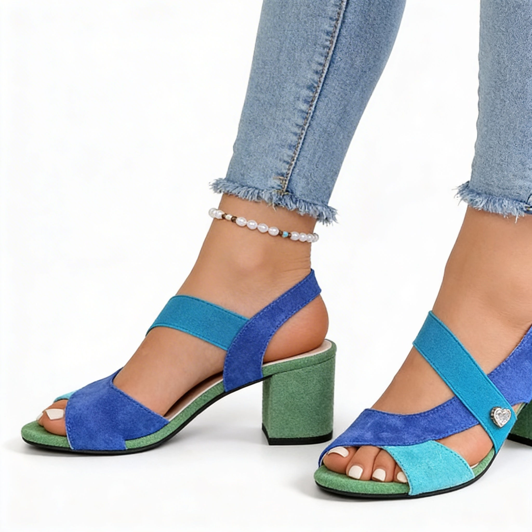 Lucia™ | Chic Leather Heels for Allure