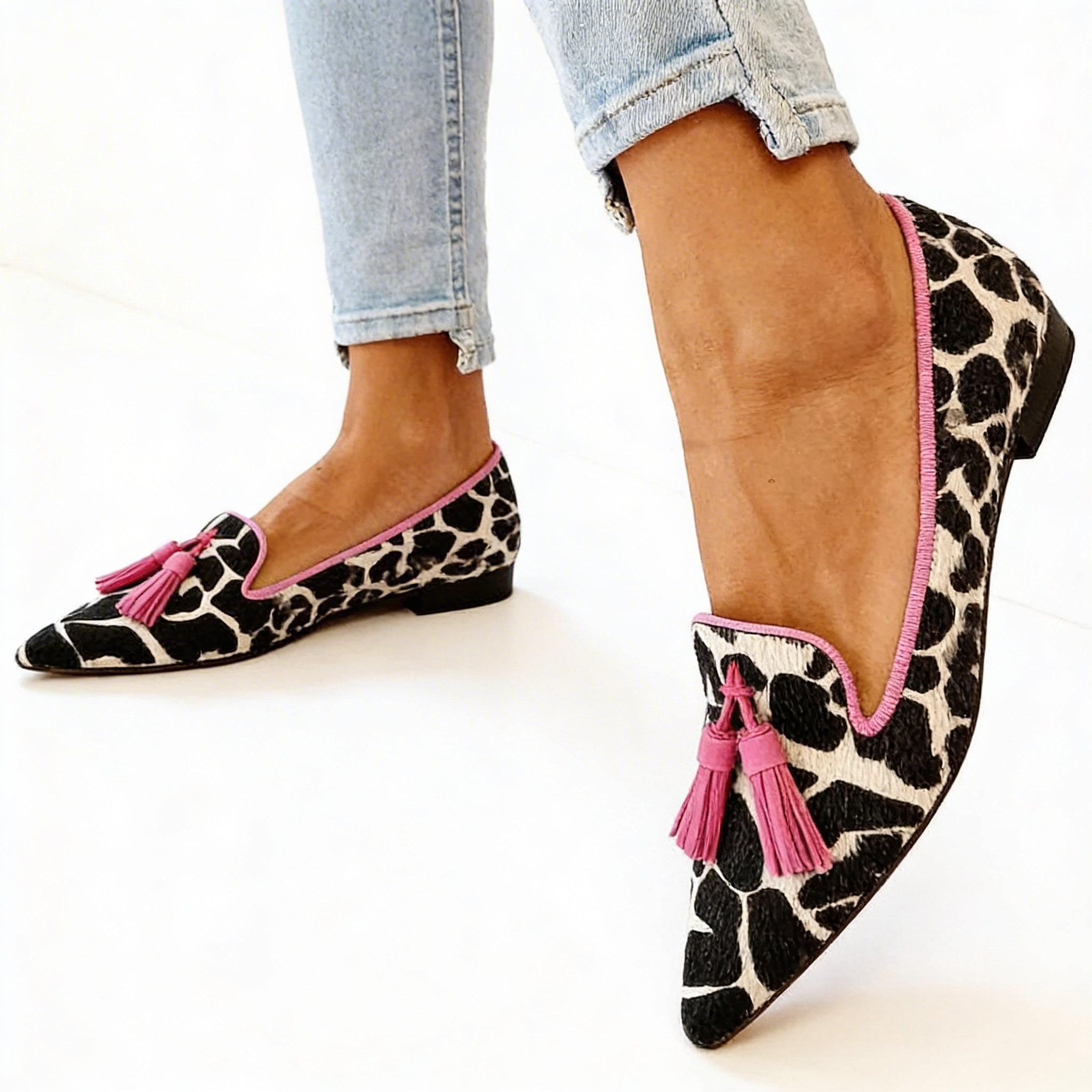 Isabella™ | Chic Leather Loafers with Grace