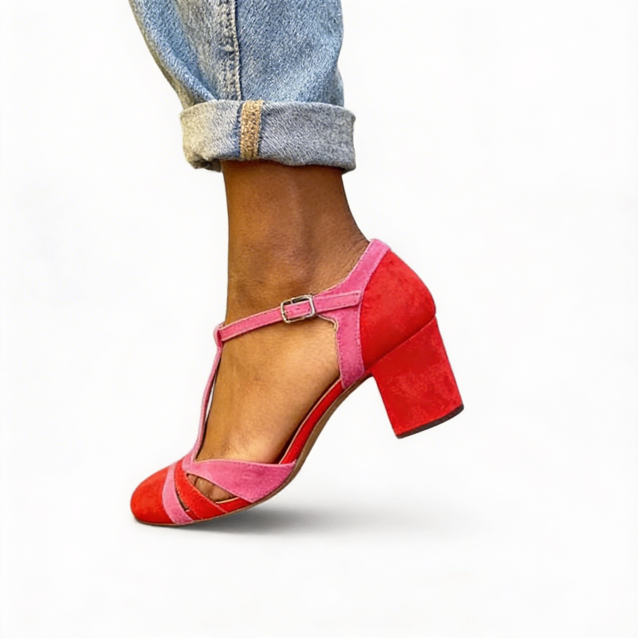 Isabella™ | Chic Leather Heels for Confidence