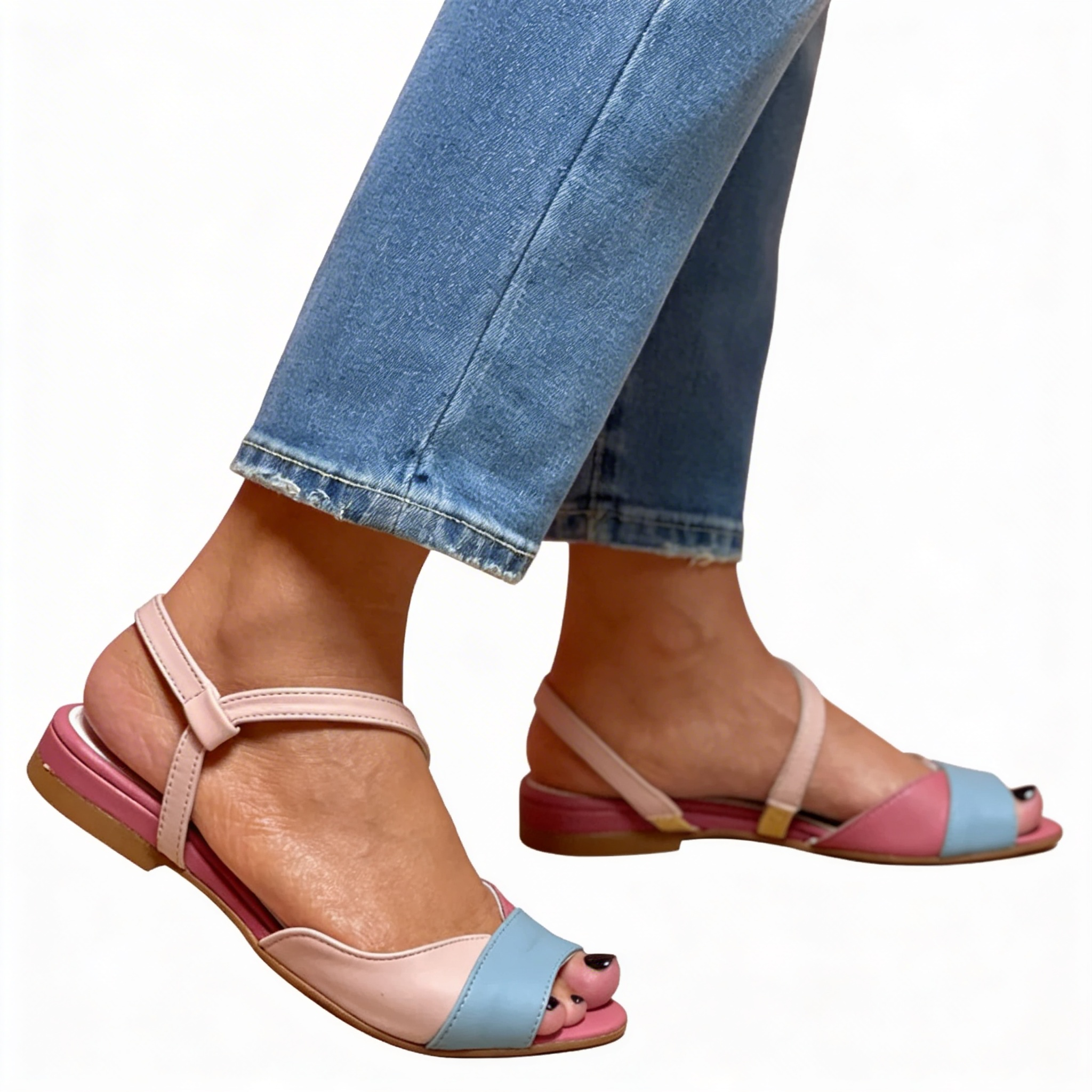 Chantal™ | Stylish Leather Sandals for Confidence