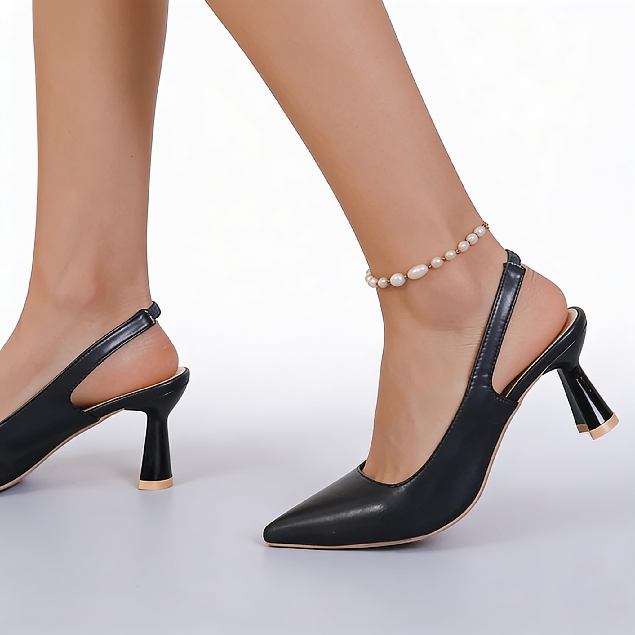 Isabella™ | Chic Leather Heels for Every Occasion