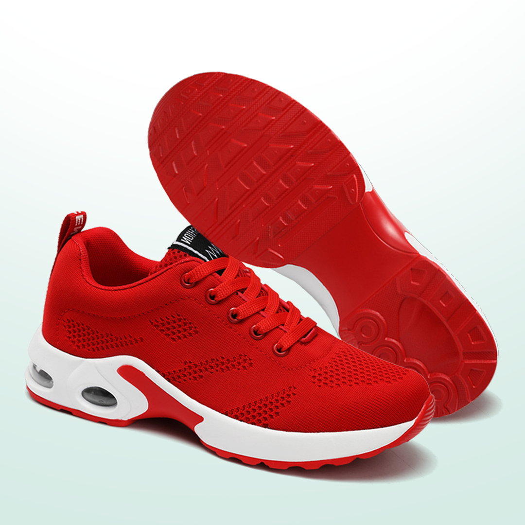 Lilia™ | Chic Red Orthopaedic Shoes for Support
