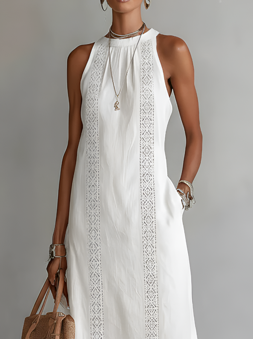 Isabella™ | Chic Midi Dress in Luxe Fabric