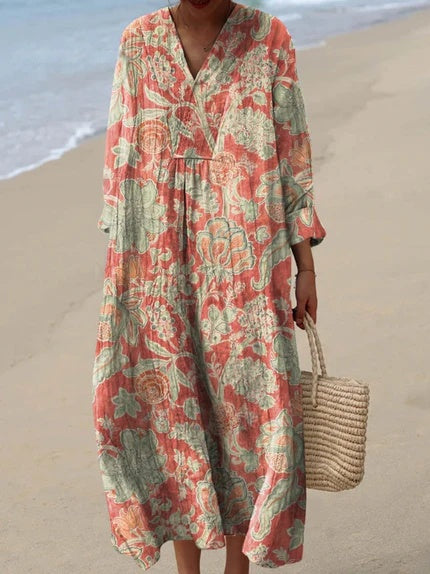 Lila™ | Breezy Printed Summer Dress